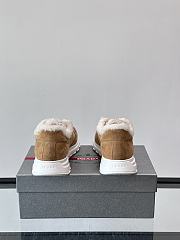 Fortok Prada Prax 01 sneakers Suede Light Brown  - 5