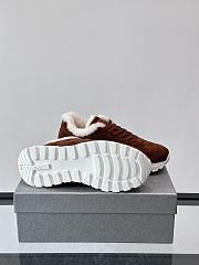 Fortok Prada Prax 01 sneakers Suede Brown - 5