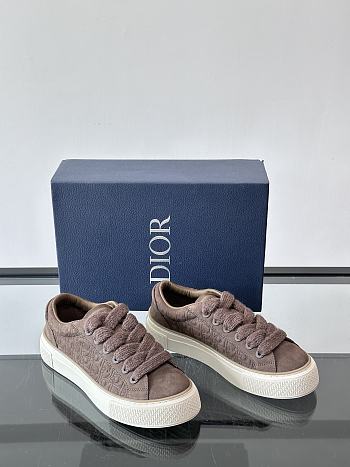 Fortok Dior B33 Spin Sneakers Brown