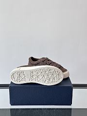 Fortok Dior B33 Spin Sneakers Brown - 5