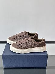 Fortok Dior B33 Spin Sneakers Brown - 3