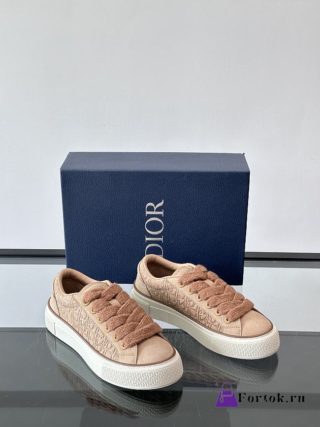 Fortok Dior B33 Spin Sneakers Beige - 1