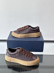 Fortok Dior B33 Spin Sneakers Chocolate Brown - 6