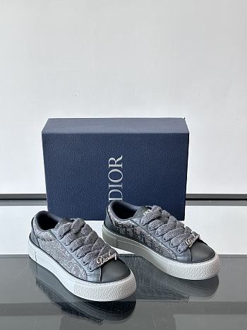 Fortok Dior B33 Spin Sneakers Grey