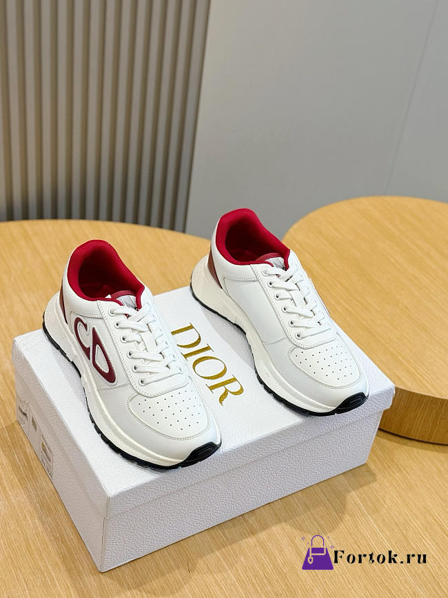 Fortok Dior B30 Countdown sneakers White - Red - 1