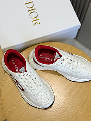 Fortok Dior B30 Countdown sneakers White - Red - 2