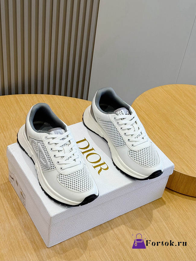 Fortok Dior B27 Uptown Low-Top sneakers White - Grey - 1