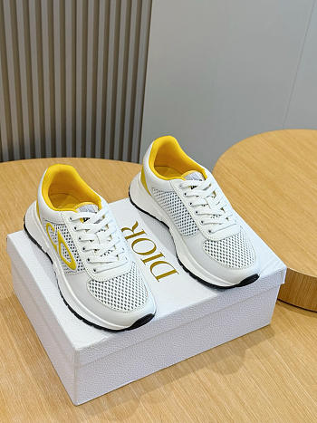 Fortok Dior B27 Uptown Low-Top sneakers White - Yellow