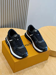 Fortok Louis Vuitton Run Away sneaker in Black Monogram canvas - 1