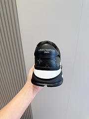 Fortok Louis Vuitton Run Away sneaker in Black Monogram canvas - 4
