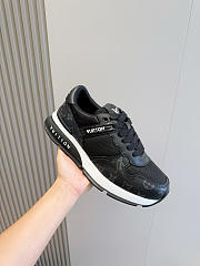 Fortok Louis Vuitton Run Away sneaker in Black Monogram canvas - 2