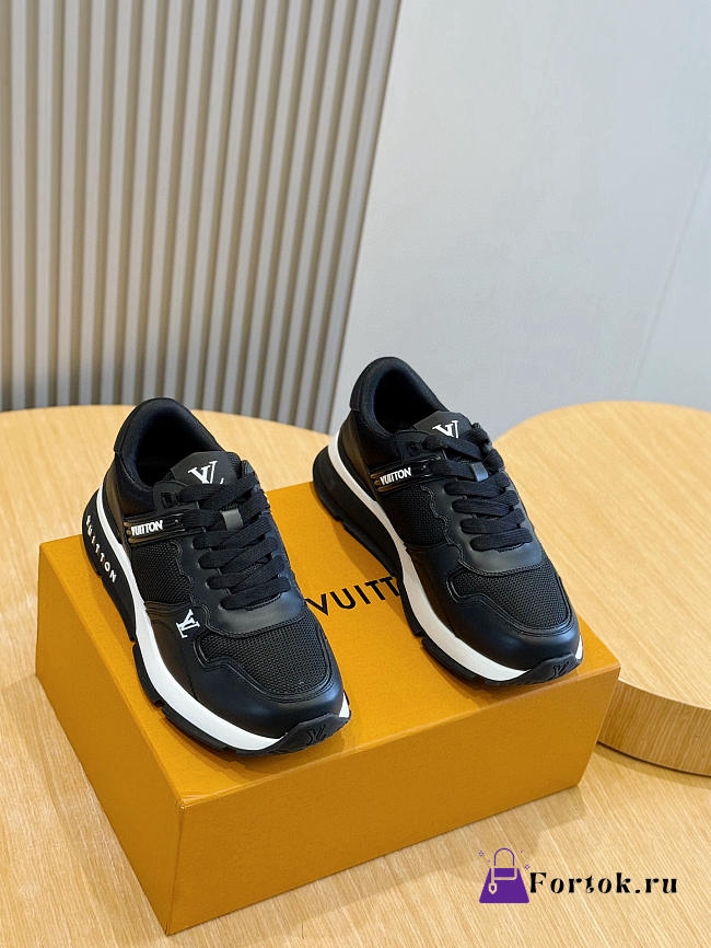Fortok Louis Vuitton Run Away sneaker in Black - 1