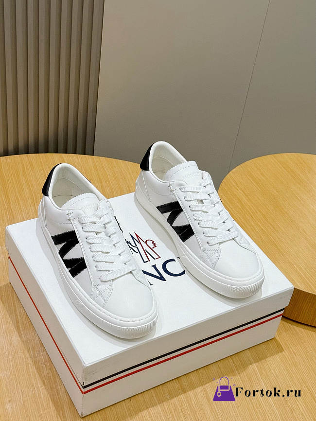Fortok Moncler Monaco sneakers White  - 1