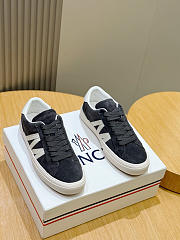 Fortok Moncler suede sneakers Blue - 1