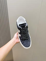 Fortok Moncler suede sneakers Blue - 5