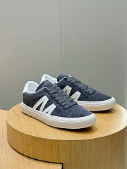 Fortok Moncler suede sneakers Blue - 4