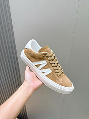 Fortok Moncler suede sneakers Brown - 6