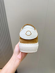 Fortok Moncler suede sneakers Brown - 5