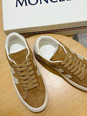 Fortok Moncler suede sneakers Brown - 4