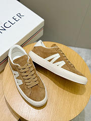 Fortok Moncler suede sneakers Brown - 2