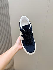 Fortok Moncler suede sneakers Navy Blue - 6