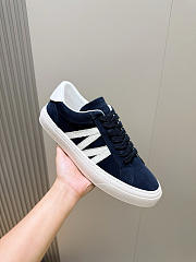 Fortok Moncler suede sneakers Navy Blue - 4
