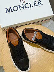 Fortok Moncler Monclub leather sneakers Black - 5