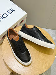 Fortok Moncler Monclub leather sneakers Black - 3