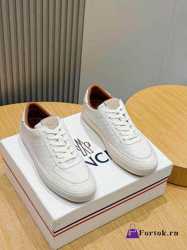 Fortok Moncler Monclub Leather sneakers White - 1