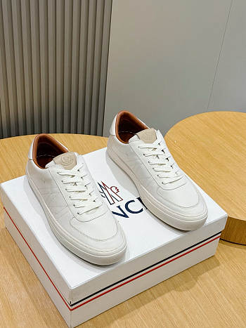 Fortok Moncler Monclub Leather sneakers White