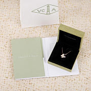 Fortok Van Cleef & Arpels butterfly pendant in turquoise Necklace Rose Gold - 1