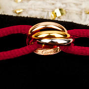 Fortok Cartier Trinity Bracelet in Red - 6