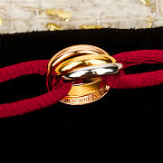 Fortok Cartier Trinity Bracelet in Red - 5