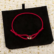 Fortok Cartier Trinity Bracelet in Red - 2