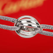 Fortok Cartier Trinity Bracelet in Grey - 2