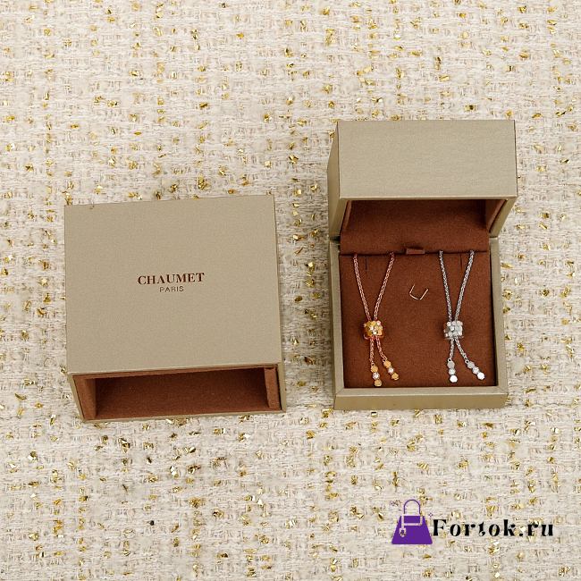 Fortok Chaumet Bee My Love Necklace Gold/ Silver - 1