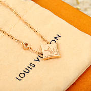 Fortok Louis Vuitton in Red necklace - 4