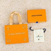 Fortok Louis Vuitton in Black necklace Gold/ Silver - 1