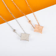Fortok Louis Vuitton in Black necklace Gold/ Silver - 3