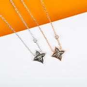 Fortok Louis Vuitton in Black necklace Gold/ Silver - 2