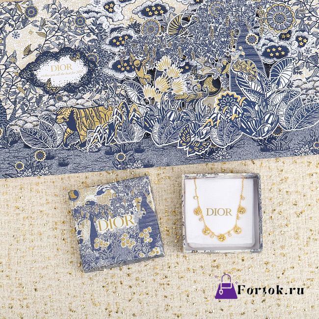 Fortok Dior Rose des Vents necklace Gold - 1