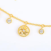 Fortok Dior Rose des Vents necklace Gold - 2