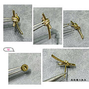 Fortok Tiffany & Co Knot with Diamonds Earrings Gold/ Silver/ Rose Gold - 6