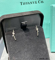 Fortok Tiffany & Co Knot with Diamonds Earrings Gold/ Silver/ Rose Gold - 4