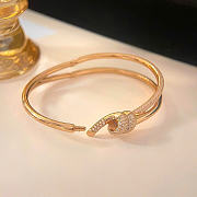 Fortok Tiffany & Co Knot with Diamonds Bracelet Gold - 5