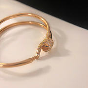 Fortok Tiffany & Co Knot with Diamonds Bracelet Gold - 4