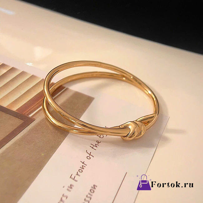 Fortok Tiffany & Co Knot Bracelet Gold - 1