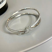 Fortok Tiffany & Co Knot with Diamonds Bracelet Silver - 1