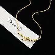 Fortok Tiffany & Co Knot Necklace Gold / Silver / Rose Gold - 2