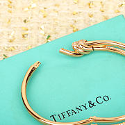 Fortok Tiffany & Co Knot with Diamonds Bracelet Silver/ Gold/ Rose Gold - 2